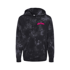 Buy black-tie-dye A-Best Hoodie - ADULT Tie-Dyed Puff
