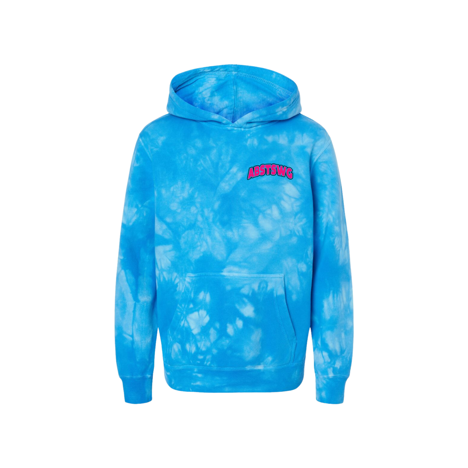 A-Best Hoodie - YOUTH Tie-Dyed Puff