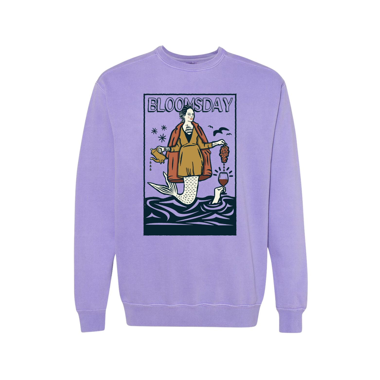 Bloomsday - Classic Violet Crewneck