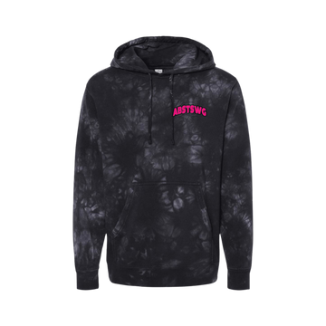 Buy black-tie-dye A-Best Hoodie - ADULT Tie-Dyed Puff