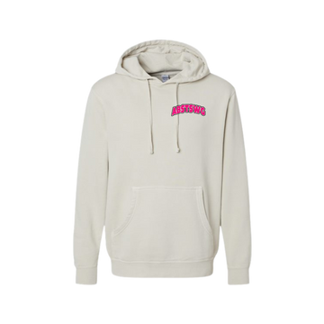 A-Best Hoodie - ADULT Pigment Dyed Puff