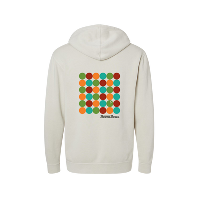 North Bowl - Polka Dot Ivory Hoodie - 0
