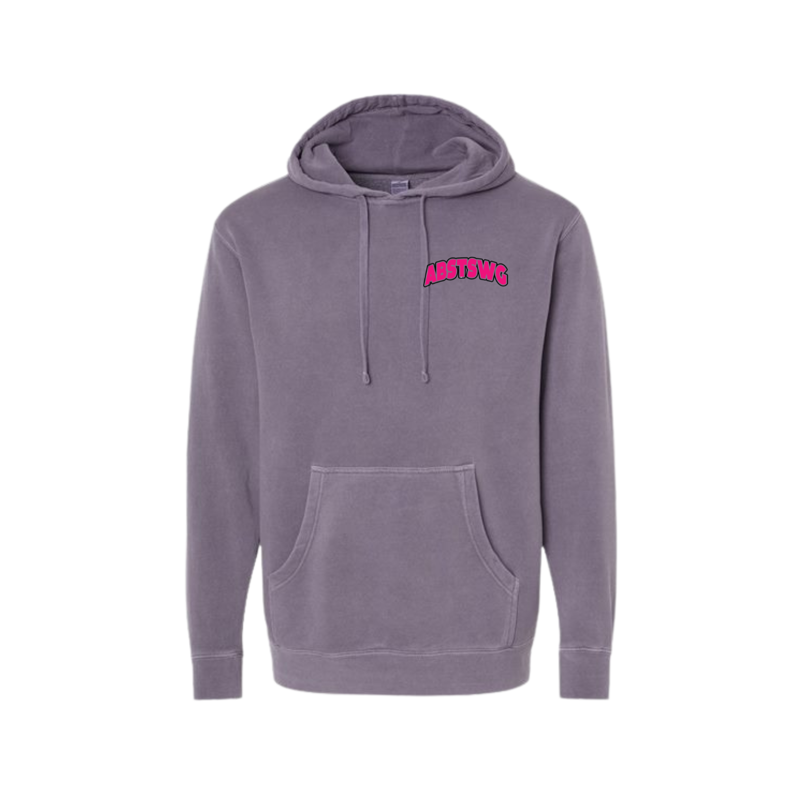 Buy pigment-plum A-Best Hoodie - ADULT Pigment Dyed Puff