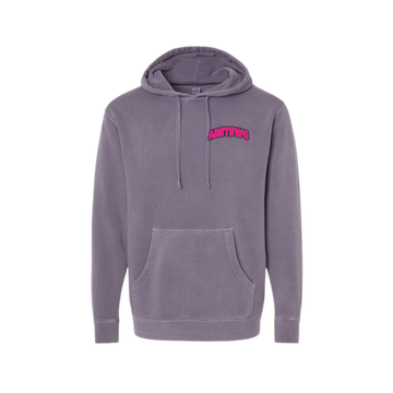Buy pigment-plum A-Best Hoodie - ADULT Pigment Dyed Puff