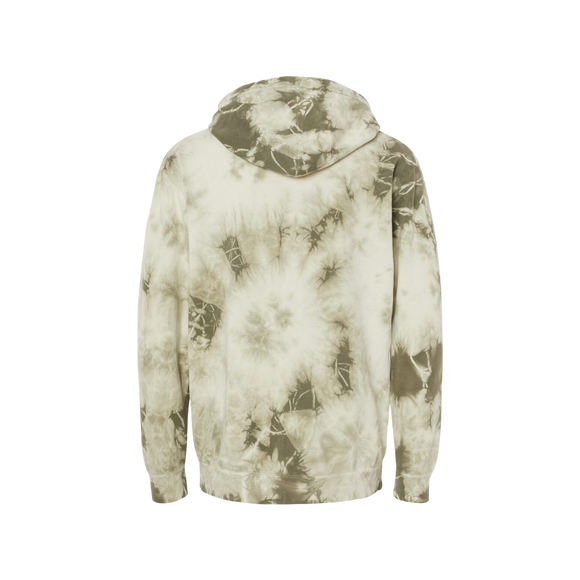 A-Best Hoodie - ADULT Tie-Dyed Puff