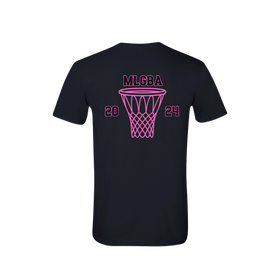 MLGBA - ADULT 2024 Hoops Tee - 0