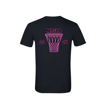 MLGBA - ADULT 2024 Hoops Tee - 0