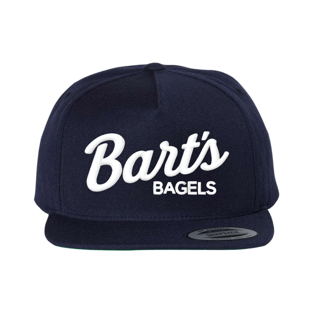 Barts Bagels- Classic Flatbrim Navy Snapback