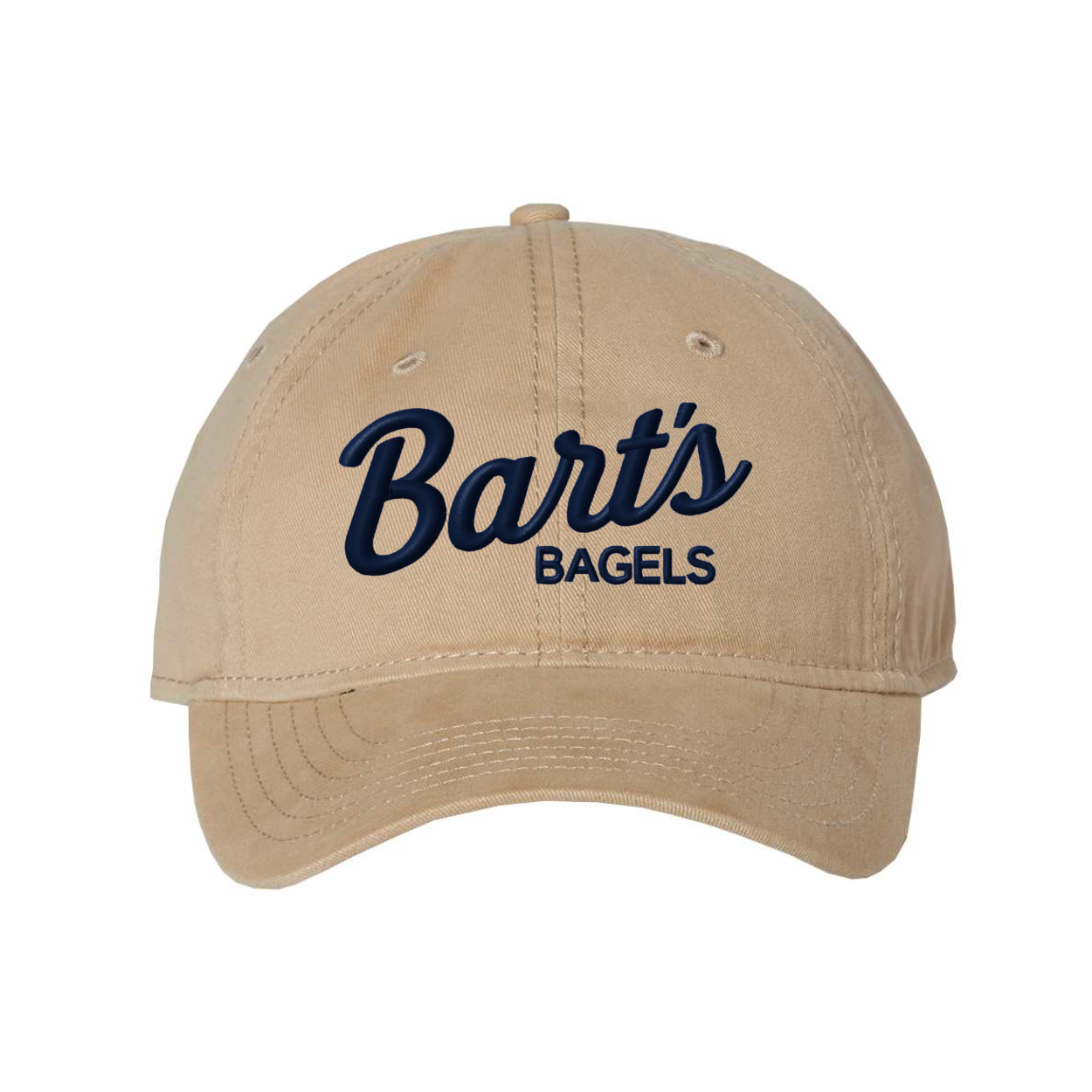 Bart's Bagels - Dad Hat in Khaki