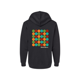 North Bowl - Polka Dot Black Hoodie - 0