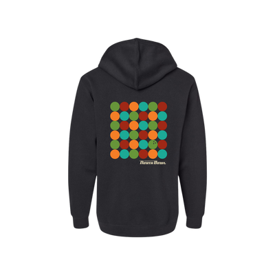 North Bowl - Polka Dot Black Hoodie - 0