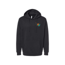 North Bowl - Polka Dot Black Hoodie-1