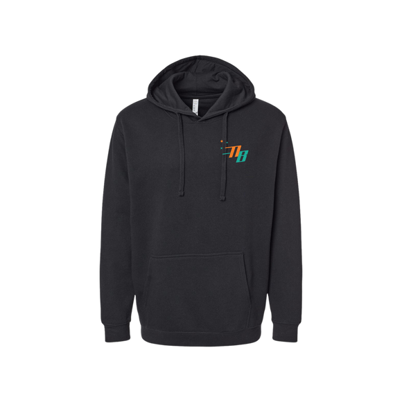 North Bowl - Polka Dot Black Hoodie