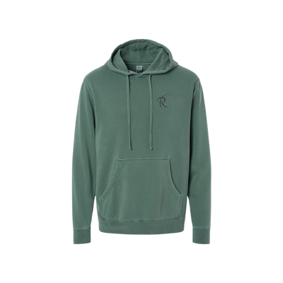 Buy pigment-alpine-green Ripplewood - Garment Dyed Hoodie