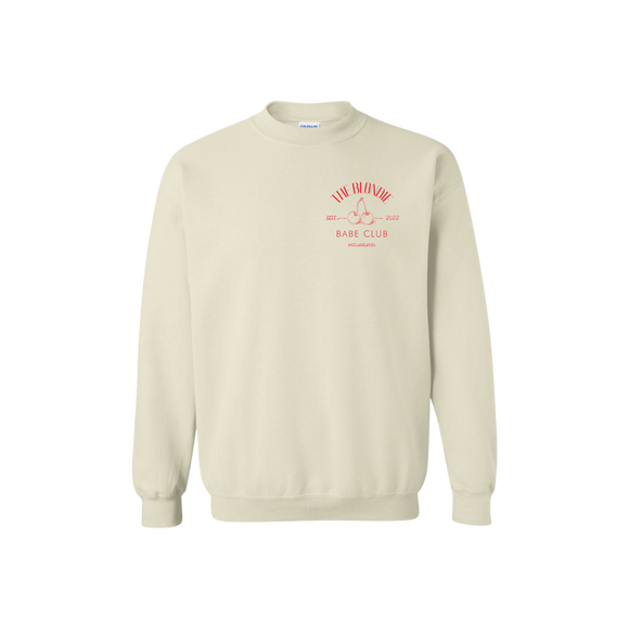 Blondie - Cherry Babe Club Crewneck